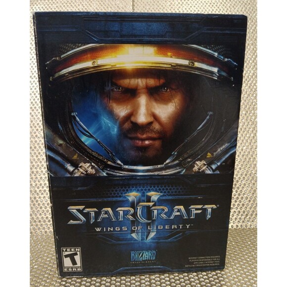 StaztarCraft II Wings of Liberty Collectors Edition Strategy PC Game Software - Picture 4 of 16